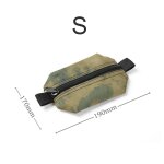 Pochette molle de plein air, sac de voyage portable, sac de chasse a fermeture eclair, sac de rangement ...