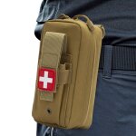 Pochette molle de premiers secours, kit d'urgence domestique, mini poche de survie en plein air, voyage, ...
