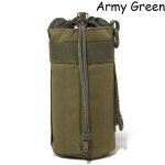 Pochette tactique pour bouteille d'eau molle, bouilloire portable, poche pour camping chasse en plein ...