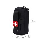 Pochette tactique molle pour kit de premiers soins emt en plein air, pochette mdicale edc, ifak, sac ...