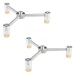 Po�le a gaz pour pique - nique de camping, support de pique - nique tr�pied connexion t�te adaptateur ...