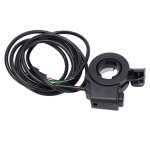 Poigne d'acclrateur de vlo, interrupteur de trompette intgr, tanche, durable, accessoires de modificati ...