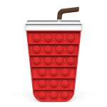 Poigne de jeu fidget toys pack, son carr anti - stress, nouvelle pousse a bulles arc - en - ciel pour ...