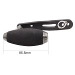 Poigne de pche en fibre forme t 8x5mm double trous moulinet a bascule pour accessoires roue la trane ...