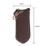 Poignée de poêle a frire en cuir pu durable, couverture de protection anti - brûlure antidérapante, poêle ... Poignée de poêle a frire en cuir pu durable, couverture de protection anti - brûlure antidérapante, poêle ...