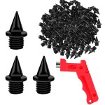 Pointes de chaussures de piste cross country, en acier dur, augmente la friction, am�liore les comp�tences ...