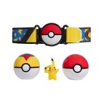 Pok�mon - ensemble pour ceinture clip'n'go pok� ball, niveau ball & pikachu