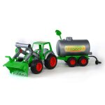 Polesie wader tracteur avec citerne 57x15x17 cm vert 1450616