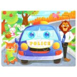 Police aux 5 lions - puzzle 3d en bois 15x11cm, animaux de dessin animé, puzzle cognitif pour enfants, ... Police aux 5 lions - puzzle 3d en bois 15x11cm, animaux de dessin animé, puzzle cognitif pour enfants, ...