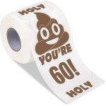 Polki - vous etes 60 papier toilette imprim cadeau de billon, meilleur ami cadeaux danniversaire ...