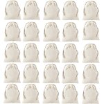 Polki - sacs de 25 pices petit sac en tissu 10 x 14 set pour la peinture, sacs d'anniversaire pour la ...