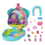 Polly pocket - coffret anniversaire chien - coffret mini figurine - 4 ans et +