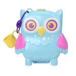 Polly pocket - coffret hibou soir�e pyjama - mini figurines - 4 ans et +