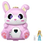 Polly pocket coffret transformable lapin mini poup�e - mattel