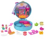 Polly pocket - la plage du dauphin ( + 2 figurines)