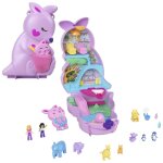 Polly pocket - sac surprises famille kangourous