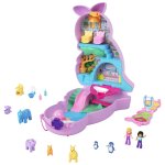 Polly pocket - sac surprises kangourous - coffret mini figurines - 4 ans et +