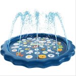 Polymres de de jeu pour enfants, arroseur d'eau gonflable, tapis de plage, extrieur, pelouse, piscine, ...