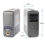 Pompe a air sans 150 psi gonfleur de pneu electrique portable pour voiture v�lo moto mini compresseur ...