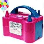 Pompe a ballons d'anniversaire, gonfleur electrique portable 600 w, souffleur automatique et semi - automatiqu ...