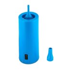 Pompe a ballons electrique portable avec 2 buses pour decoration de fete d'anniversaire de noel, bleu ... Pompe a ballons electrique portable avec 2 buses pour decoration de fete d'anniversaire de noel, bleu ...
