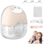 Pompe a lait electrique, pompe a lait portable rechargeable 4 modes 12 niveaux pompe a lait gratuite ...