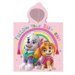 Poncho de bain enfant avec capuche nickelodeon paw patrol skye chase everest rubble marshall pawsome ...