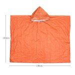 Poncho imperméable d'urgence, vêtements d'extérieur, couvertures portables, epais, réfléchissant, coupe ... Poncho imperméable d'urgence, vêtements d'extérieur, couvertures portables, epais, réfléchissant, coupe ...
