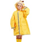 Poncho de pluie pour enfants, poncho pour tout - petits avec capuche, manteau de veste de pluie impermable, ...