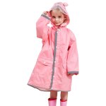 Poncho de pluie pour enfants, poncho pour tout - petits avec capuche, manteau de veste de pluie impermable, ...