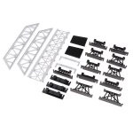 Pont de 26. 5 cm, pièces de modélisme, plan d'étage, train ho, accessoires de chemin de fer, bricolage ... Pont de 26. 5 cm, pièces de modélisme, plan d'étage, train ho, accessoires de chemin de fer, bricolage ...