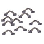 Pont miniature bonsa, 10 pices, bricolage artisanat, jardin ferique, dcoration de jardin de maison ...