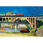 Pont avec poutres en briques faller 282924 z 220 x 25 x 88 mm - faller