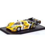 Porsche 956 #7 win le mans 1984 ludwig pescarolo spark s - lm3 1 / 43 hachette resin - hachette