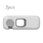 Porte d'armoire rotative a 360 pour enfants, 10 pi�ces, anti - pincement, verrouillage de s�curit�, protection ...