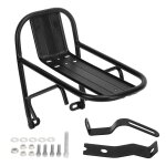 Porte - bagages avant de vélo en alliage d'aluminium, porte - bagages avant de vélo de montagne pour ... Porte - bagages avant de vélo en alliage d'aluminium, porte - bagages avant de vélo de montagne pour ...