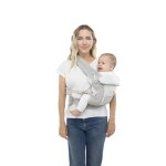 Porte b�b� adapt softflex mesh gris perle