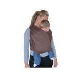 Porte b�b� echarpe de portage sans noeud marron r�glable