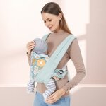 Porte - bb ergonomique et multifonctionnel, echarpe frontale kangourou, porte - bb a quatre griffes ...
