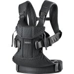 Porte bb naissance ventral et dorsal babybjorn one air noir - collection 2018