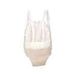 Porte - b�b� pour poup�es - arias - beige avec imprim� floral - pour poup�es de 40 � 45 cm - confortable ...