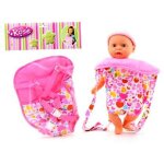 Porte b�b� ventral pour poup�e