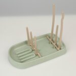 Porte biberons en forme d'arbre pour b�b�, support de s�chage pour biberons, tuyau de vidange, nettoyage, ...