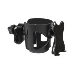 Porte bouteille d'eau 2 en 1 pour b�b�, accessoires de poussette, porte bouteille avec support pour t�l�phone ...