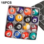 (a) porte - cl��s de billard (simulation), petit bijou de billard, pendentif, porte - cl��s de billard ...