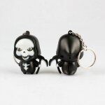 Porte - cls effrayant d'halloween  led, poupe squelette dcorative, cadeau pour enfants (lumire rouge) ...