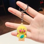 Porte - cls en forme de canard en forme de fruit, 1 pice, dessin anim cratif, mignon, pendentif poupe, ...