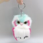 Porte clés en forme de hibou pelucheux, 20cm, avec pompon, pour femmes, pour sac a main, décoration de ... Porte clés en forme de hibou pelucheux, 20cm, avec pompon, pour femmes, pour sac a main, décoration de ...