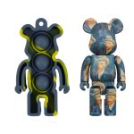 Porte - cl en forme d'ours pour enfant, jouet portable anti - stress et anti - compression