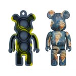 Porte - cl en forme d'ours pour enfant, jouet portable anti - stress et anti - compression